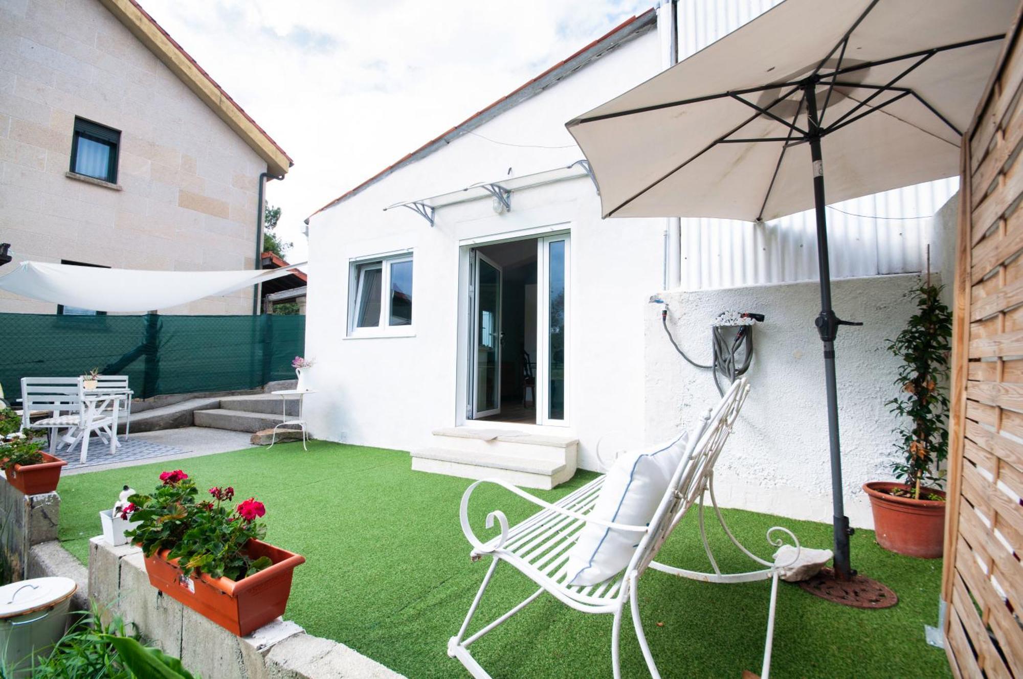 Acogedora Minicasa En Entorno Rural A 1200 M De La Catedral Appartement Santiago de Compostella Buitenkant foto
